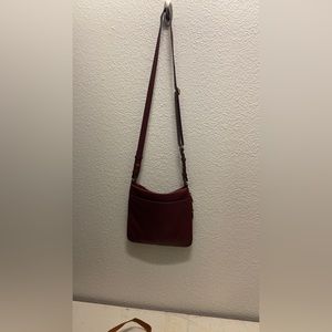 Burgundy Fossil Purse